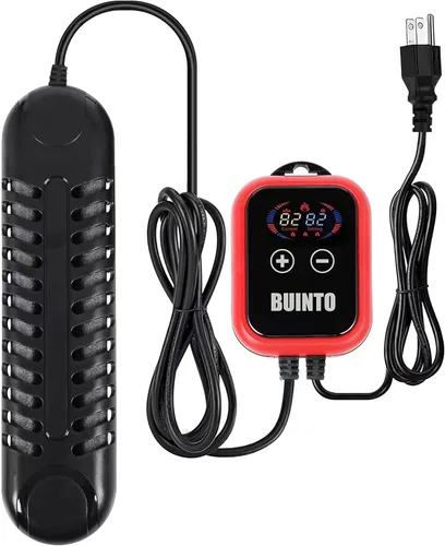 Calentador de pecera. Calentador de acuario. Calentador de estanque pequeño. Calefacción de doble tubo de 800 W. 1200 W, ahorro de energía y ahorro