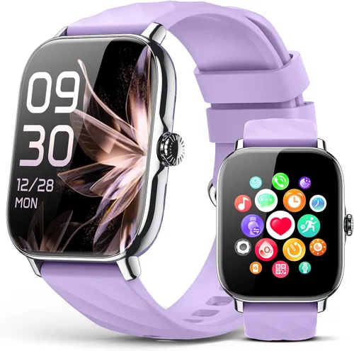 Miniatura 12 de Relojes inteligentes rastreador de actividad física para hombres y mujeres con contador de pasos, monitor de sueño y calorías, podómetro