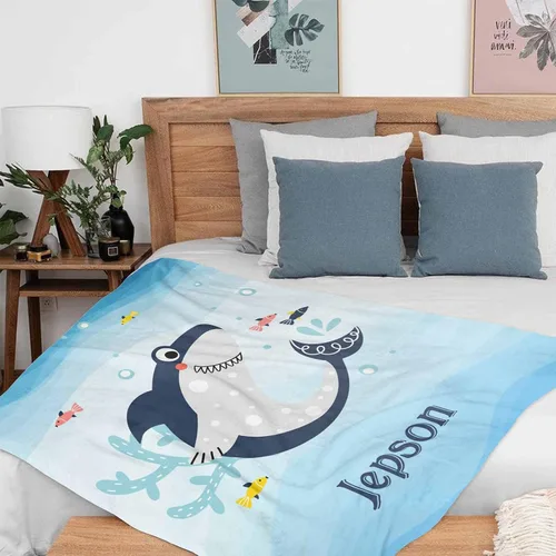 Miniatura 120 de Artsadd Manta de bebé personalizada para niños y niñas con nombre, manta personalizada con nombre de bebé con patrón de unicornio, manta