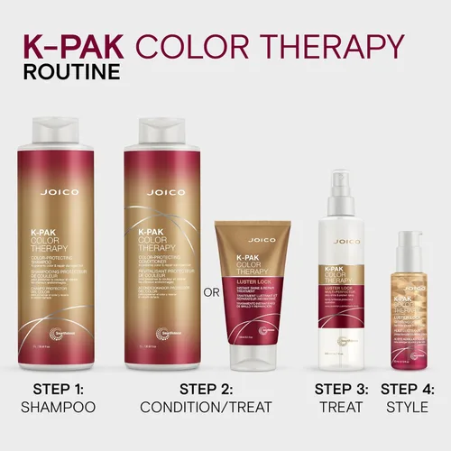 Miniatura 6 de Joico K-PAK Color Therapy Color-Protecting Shampoo For Color-Treated Hair Boost Shine Improve Elasticity Repair Breakage Rebuild Damaged