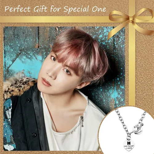 Miniatura 3 de ARETIS Kpop Bangtan - Collar de regalo para niños Be the best J-HOPE JIMIN JIN JK RM SUGA V Collar Bangtan Boys Lover Jewelry Gift for Bangtan Boys