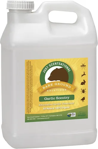 Miniatura 7 de Just Scentsational Bare Ground Solutions GAR-128 Barrera y repelente de ajo líquido natural, 128 onzas (1 galón)