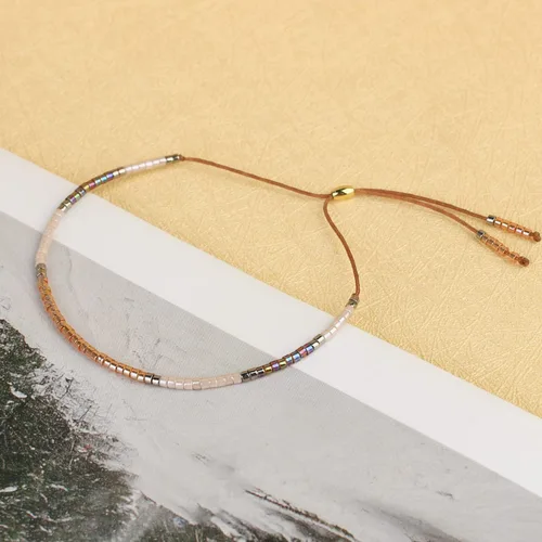 Miniatura 6 de KELITCH 10 pulseras elásticas de la amistad con borlas