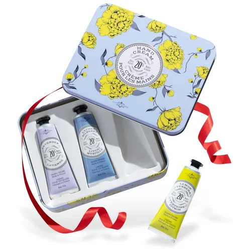 Miniatura 14 de LA CHATELAINE - Set de regalo de cremas de manos para hombres, tamaño de viaje, con 20% de manteca de karité orgánica