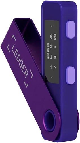 Ledger Nano S Plus Signer: la forma accesible de administrar sus criptomonedas y NFT de forma segura Wallet solo para escritorio y Android - Morado