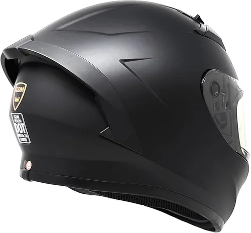 Miniatura 2 de GDM Casco de motocicleta Bluetooth de cara completa con 3 viseras