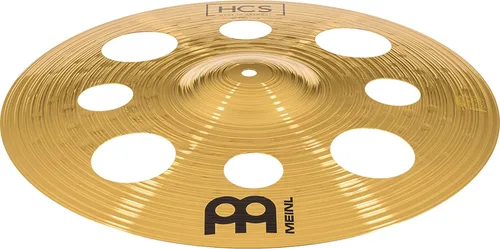 Miniatura 4 de Meinl 16” / 40,6 cm Trash Crash Cymbal con agujeros – Acabado tradicional HCS de latón para set de platillos, fabricado en Alemania, GARANTÍA DE 2
