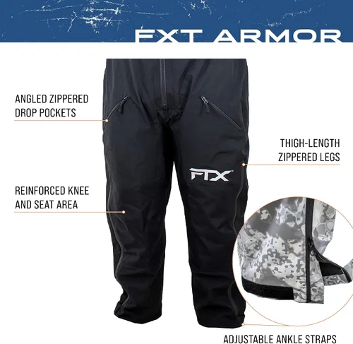 Miniatura 4 de FROGG TOGGS FTX Armor Premium - Baberos de pesca impermeables para hombre
