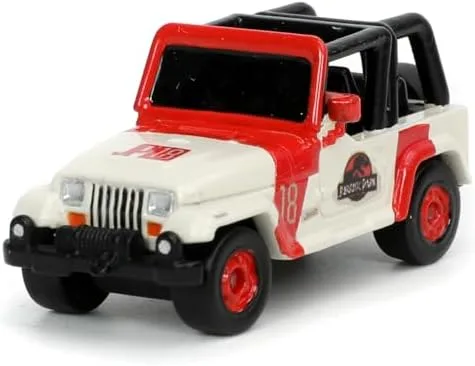 Miniatura 5 de Jada Toys Jurassic World - Juego de 3 autos fundidos a presión Wave 1, 1.65 pulgadas, juguetes para niños y adultos (31955)