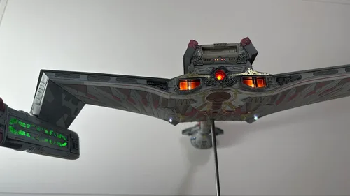 Miniatura 6 de Polar Lights Star Trek 6: The Undiscovered Country Klingon Kronos One - Kit de modelo a escala 1:350