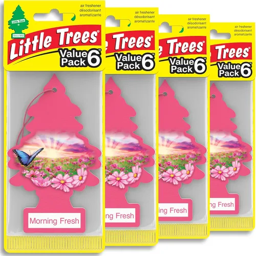 Miniatura 42 de Little Trees - Ambientador de árbol colgante que proporciona un aroma de larga duración para tu hogar o tu auto. Aroma Bayside Breeze, 24