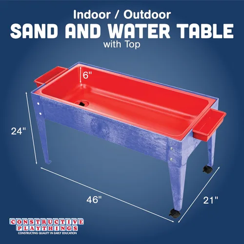 Miniatura 2 de Mesa de arena / agua para interiores / exteriores con sombrilla