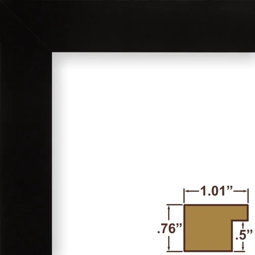 Miniatura 4 de Craig Frames Essentials, marco moderno de 1 pulgada, 4 x 6 pulgadas, negro, juego de 4