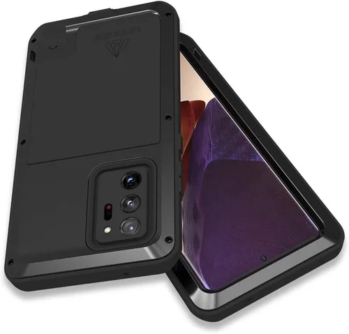 Miniatura 4 de LOVE MEI Funda para teléfono Galaxy Note 20 Ultra 0.18 oz, [sin protector de pantalla de vidrio] Carcasa rígida de cuerpo completo, resistente, a