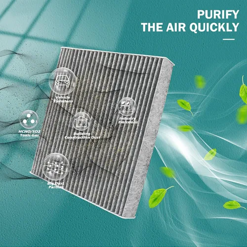 Miniatura 4 de Filtro de aire de cabina de repuesto para CF11182 CP182 Honda Acura CR-V Civic Clarity CR-Z Fit HR-V Insight Odyssey RDX TLX 80292-TF0-G01, Filtros