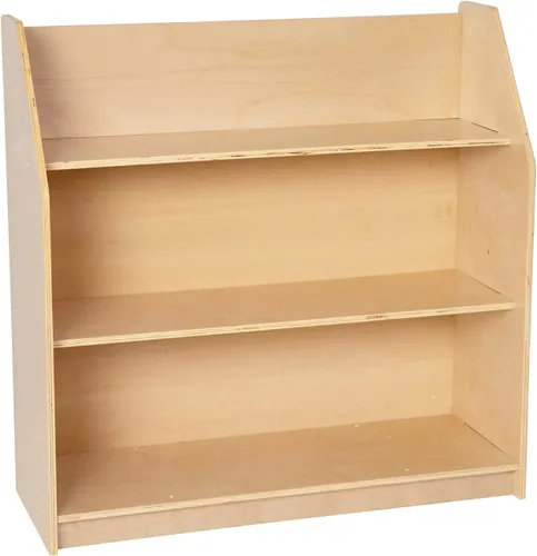 Miniatura 16 de Flash Furniture Hercules - Armario de madera de 2 secciones para el aula escolar para uso comercial o doméstico, seguro, diseño apto para niños, 24