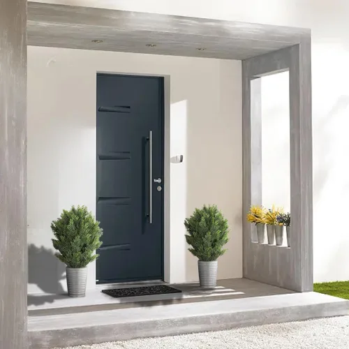 Miniatura 5 de momoplant Topiario de ciprés artificial de 39 pulgadas, árboles de cedro sintético, juego de 2 plantas artificiales para porche, decoración