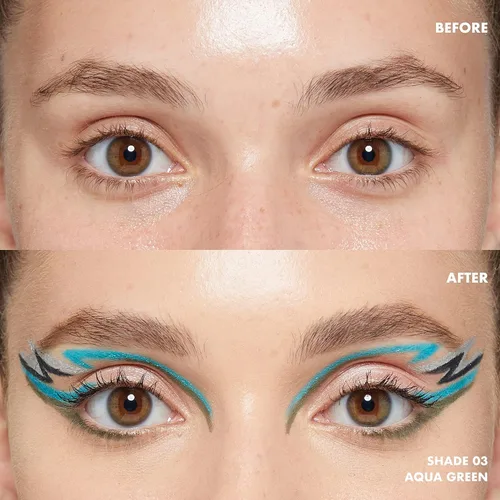Miniatura 4 de Lápiz de ojos NYX mecánico., Verde Aqua