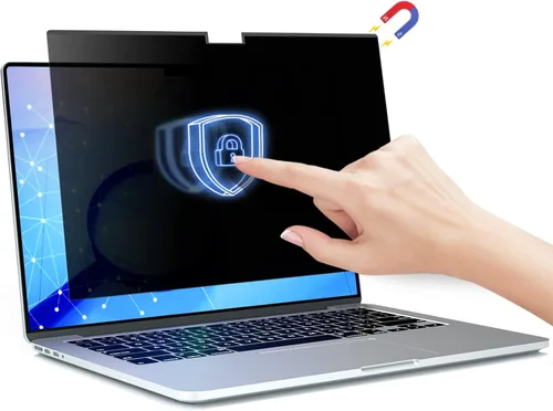 Miniatura 14 de ZOEGAA Pantalla de privacidad para MacBook Pro de 13 pulgadas (2012-2015), protector de pantalla de privacidad magnético extraíble anti luz azul