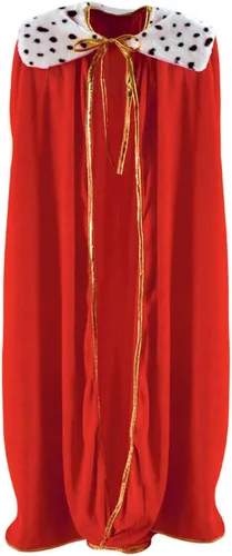 Miniatura 9 de Beistle Bata púrpura tamaño King Queen para adultos, accesorio de disfraz de capa de Mardi Gras real para eventos temáticos, fiestas de Halloween