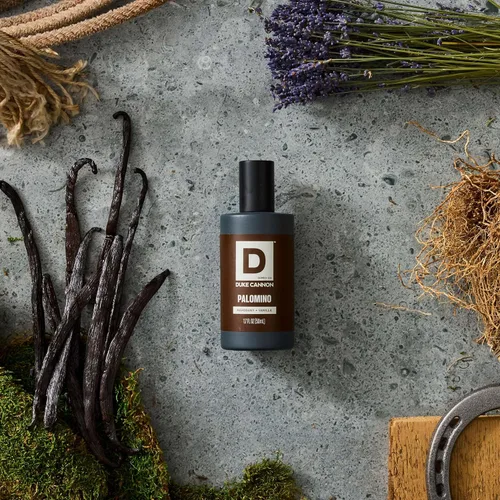 Miniatura 3 de Duke Cannon Proper Cologne Palomino Eau de Parfum para hombre Caoba y vainilla Aroma natural sutil y duradero 1.7 onzas líquidas
