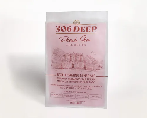 Miniatura 7 de 306 sales de baño de aguas muertas profundas minerales espumantes – Mineral grueso naranja del mar muerto para remojar con aceites esenciales