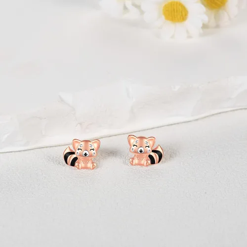 Miniatura 4 de YAFEINI Aretes de plata de ley 925 con diseño de animales, joyería para regalar a las mujeres
