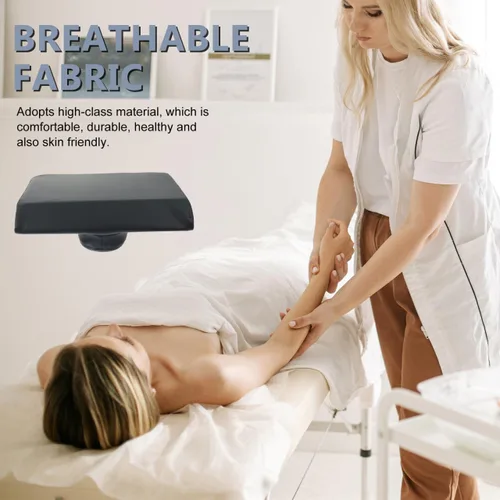 Miniatura 5 de Beavorty Almohada de masaje para masaje, cuna de masaje, mesa de masaje, reposacabezas de repuesto ajustable, almohada elástica de espuma