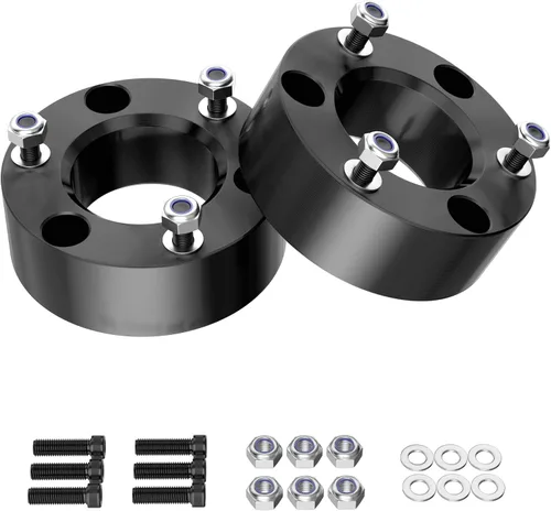 Miniatura 10 de Richeer Bloque de elevación de 1 pulgada compatible con Silverado 1500 1999-2024 2WD/4WD, Sierra 1500 1999-2024 2WD/4WD, kits de elevación