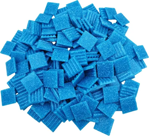 Miniatura 10 de Azulejos de mosaico de cuarzo de 1.1 libras, piezas de mosaico multicolor de 3/4 pulgadas, piedras para hacer mosaicos, manualidades, pasatiempos