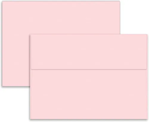 Miniatura 7 de Paquete de 50 sobres de 4 x 6 pulgadas para invitación, sobres A6 autosellantes para tarjetas, fotos, bodas, cumpleaños, fiestas, baby shower