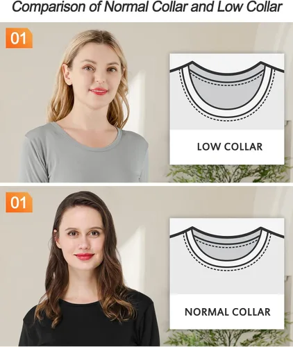 Miniatura 4 de MRIGNT Paquete de 2 ropa interior térmica para mujer, ropa interior térmica, ultra suave, pantalones largos para mujer con forro polar en la parte