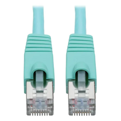 Miniatura 30 de Tripp Lite Cable Ethernet Cat6a 10G, cable de conexión de red STP moldeado sin enganches (RJ45 M/M), negro, 35 pies/34.8 ft, garantía
