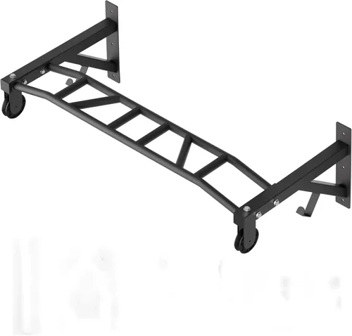 Miniatura 2 de Upgrade Pull Up Bar Wall Mounted,Heavy Duty Multi Grip Chin Up Bar for Strength Training, 600 lbs Capacity, Durable Steel Construction, Perfect for