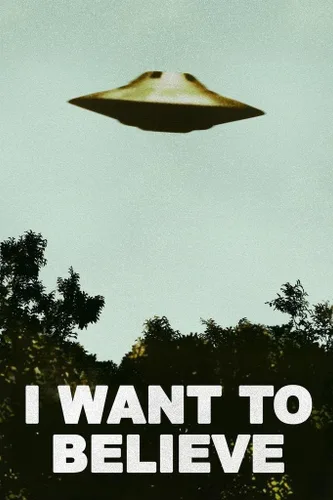 Miniatura 7 de Póster fotográfico con texto en inglés "I Want to Believe" (Quiero creer en el programa de televisión OVNI Flying On Earth), de ciencia ficción