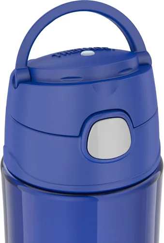 Miniatura 4 de THERMOS FUNTAINER Botella de hidratación de plástico de 16 onzas con boquilla, Blueberry Azul (Arándano)