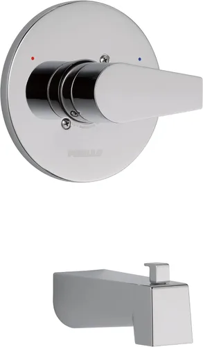 Delta Faucet Peerless PTT14119-BN Xander - Moldura de bañera solo (la válvula se vende por separado), níquel cepillado
