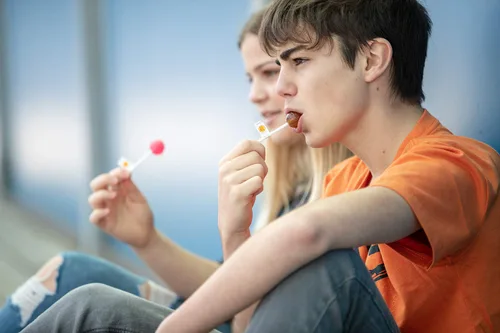 Miniatura 7 de 50 caramelos Chupa Chups sin azúcar surtidos