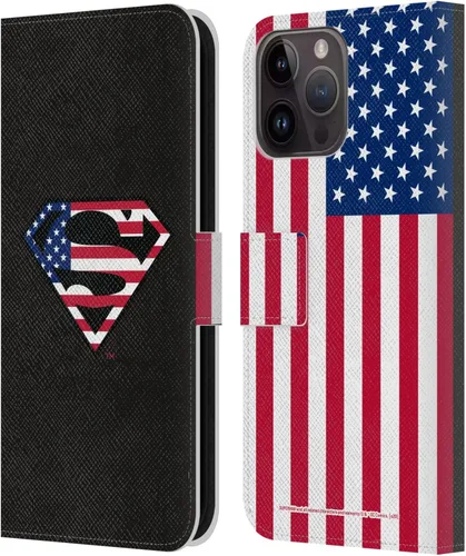 Miniatura 26 de Head Case Designs Funda de piel con licencia oficial de Superman DC Comics con logotipos negros y rojos compatible con Apple iPhone 11