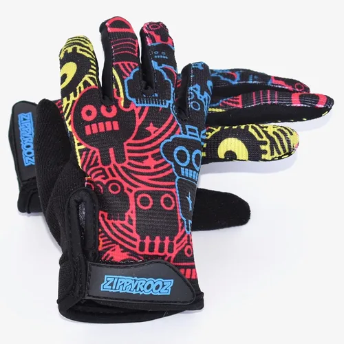 Miniatura 3 de ZippyRooz Guantes de bicicleta largos para niños pequeños y pequeños