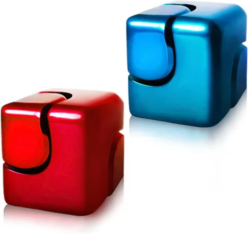 Miniatura 7 de 2 juguetes giratorios para adultos, cesta de Pascua para adolescentes, juguetes de escritorio de metal EDC geniales, juguetes de oficina, juguete