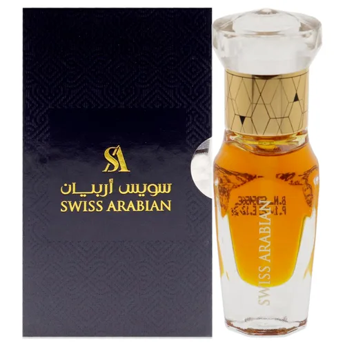 Swiss Arabian Mukhalat Dhahabi para unisex – Productos de lujo de Dubái – Aceite de perfume de larga duración – Una fragancia seductora,