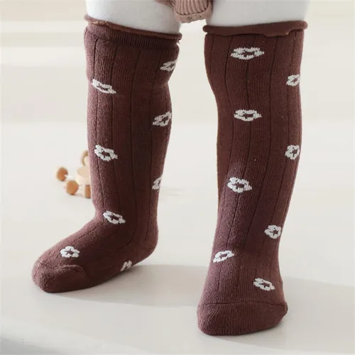 Miniatura 73 de DRESHOW BQUBO - Calcetines de punto para bebé, calcetines de algodón para niñas pequeñas