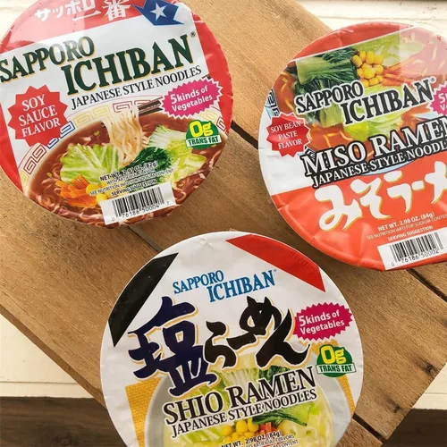 Miniatura 6 de [SAPPORO ICHIBAN] Miso Ramen Bowl (Donburi), fideos japoneses de taza instantánea de sabor nº 1 (2.94 onzas x 12 tazones) (Miso)