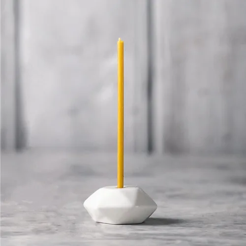 Miniatura 9 de Juego de 2 portavelas Danilovo - Hecho a mano, resistente soporte de cerámica fino para candelabros - Decoración negra de lujo ideal para el hogar