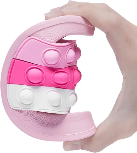 Miniatura 4 de Engtoy Sandalias para niños y niñas, unisex, ligeras, antideslizantes, puntera abierta, cómodas, para ducha, playa, divertidas sandalias