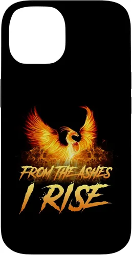 Miniatura 4 de Funda de regalo motivacional para iPhone 13 Pro Max From the Ashes I Rise Phoenix Bird