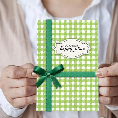 Miniatura 5 de ORIGACH Sentiments - Juego de sellos y troqueles transparentes para álbumes de recortes, álbumes de recortes, fabricación de tarjetas decorativas