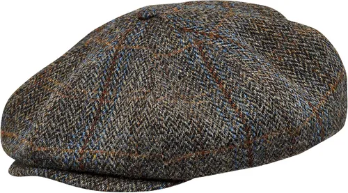 Miniatura 3 de Sterkowski Gorra Peaky Paperboy Gorra de tweed de Harris para hombre Sombrero clásico elegante de 8 paneles