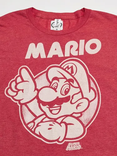 Miniatura 2 de Nintendo Camiseta So Mario para hombre, Rojo